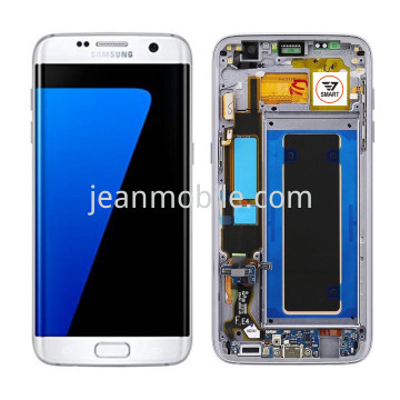 Samsung S7 Edge G935F Service Pack Display Weiß