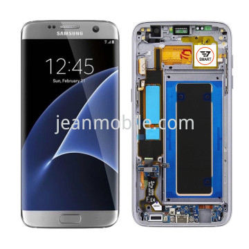 Samsung S7 Edge G935F Service Pack Display Silber