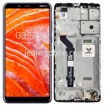 Nokia 3.1 Plus Lcd+Touch+Frame Schwarz