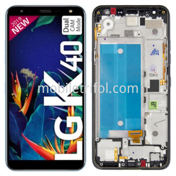 LG K40 2019 Dual-SIM Lcd+Touch+Frame Blu