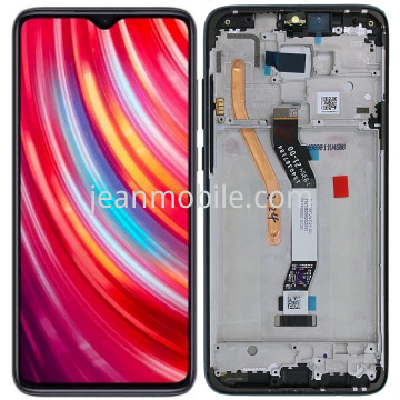 XIAOMI Redmi Note 8 Pro Lcd+Touch+Frame Nero
