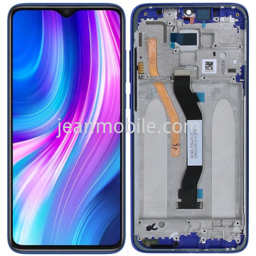 XIAOMI Redmi Note 8 Pro Lcd+Touch+Frame Blu