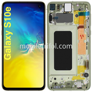Samsung Galaxy S10e G970F Service Pack Display Giallo