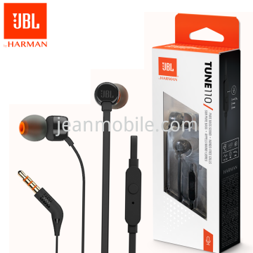 JBL Tune 110 Auricolare Nero