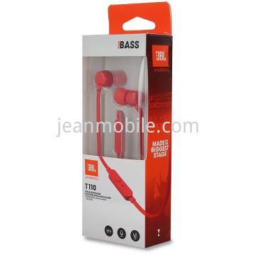 JBL Tune 110 Auricolare Rosso