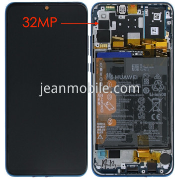 Huawei P30 Lite New Edition Global Versione Front Camera 32MP Service Pack Display Blue