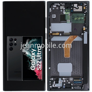 Samsung Galaxy S22 Ultra S908 Service Pack Display Nero