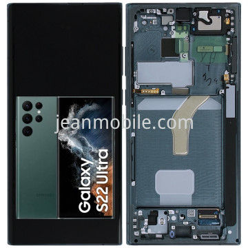 Samsung Galaxy S22 Ultra S908 Service Pack Display Verde