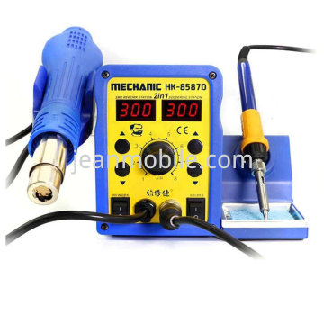 Mechanic HK-8587D Hot Air Gun Soldering Station 2 In 1 Blister