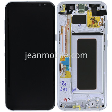 Samsung Galaxy S8 G950F Service Pack Display Silber