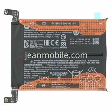 Xiaomi Mi 11T Pro, BM58 OEM Battery 5000mAh OEM