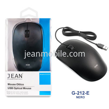 USB Optical Mouse G-212 Black Blister