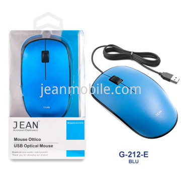 USB Optical Mouse G-212 Blau Blister