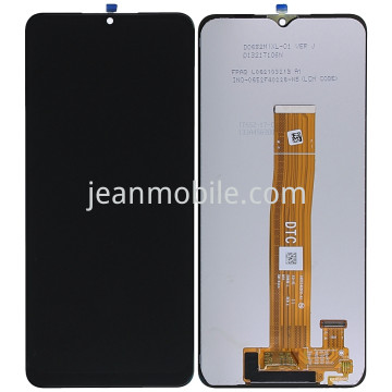 Samsung A125, A127 Lcd+Touch ORI No-Frame (Flex Code A125) Nero