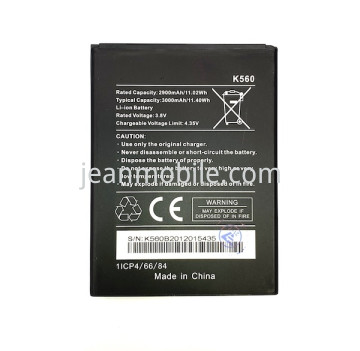 Wiko Y61,Y62,K560 OEM Batteria 3000mAh Blister