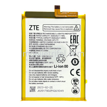 ZTE V40 Design Li3844T45P8h896546 电池 4520mAh OEM