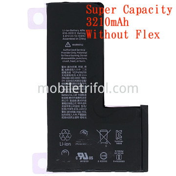 iPhone Xs Battery Cell Without Flex Super Capacity 3120mAh OEM