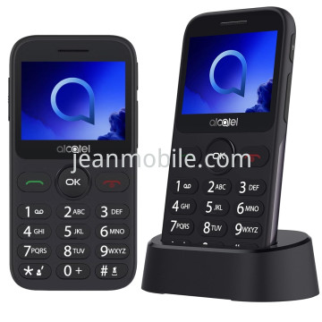 Alcatel 2008G Camera+FM+SOS Esay Phone (No Italiano) Argento