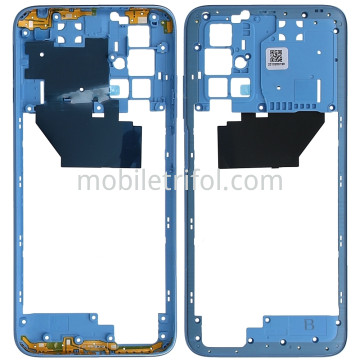 Redmi 10 Service Pack Middle Frame Blu