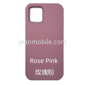 Compatibile iPhone 15 Silicone Case Rosa