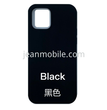 Compatibile iPhone 15 Plus Silicone Case Black