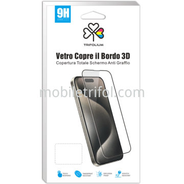 iPhone 15/16 Plus 3D全屏通用钢化膜 带包装