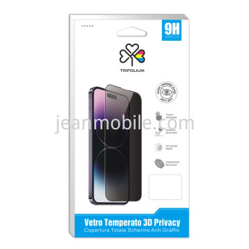 IP-38 iPhone 14 Plus, iPhone 13 Pro Max Vetro Temperato Privacy Bulk