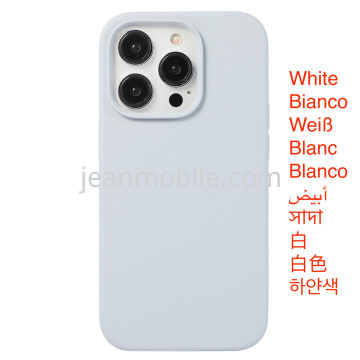 iPhone 12, iPhone 12 Pro Silicone Case Bianco