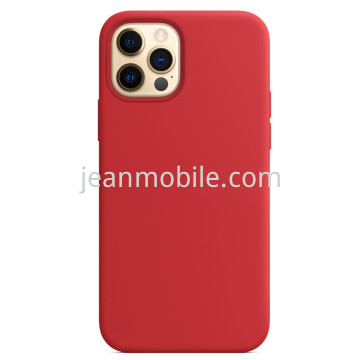 iPhone 12, iPhone 12 Pro Silicone Case Rosso