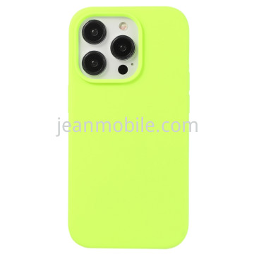 iPhone 12, iPhone 12 Pro Silicone Case Fluorescent Green
