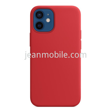 iPhone 12 Mini Silicone Case Rosso