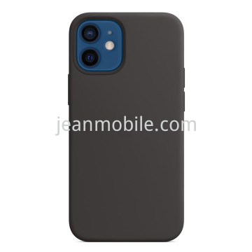 iPhone 12 Mini Silicone Case Nero