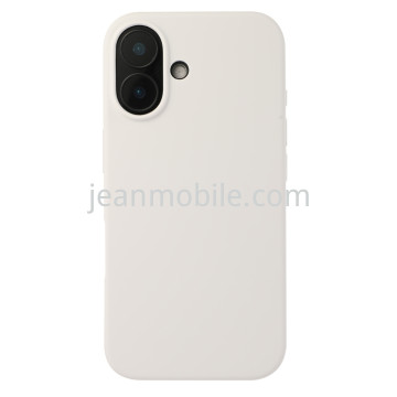 Compatibile iPhone 16 硅胶保护壳 白色
