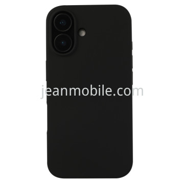 Compatibile iPhone 16 硅胶保护壳 黑色
