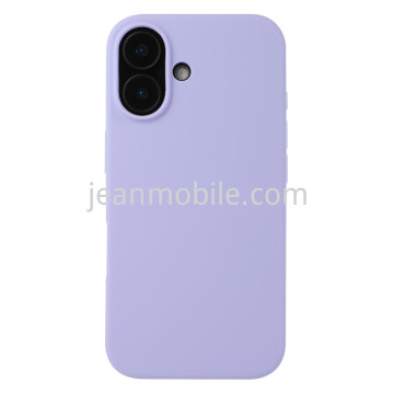 Compatibile iPhone 16 Silicone Case Elegant purple