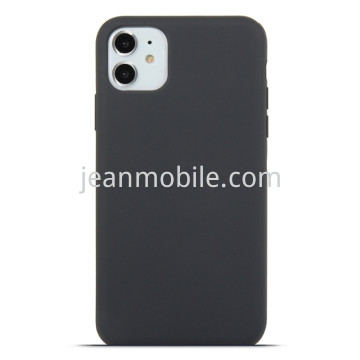 iPhone 11 Silicone Case Nero di Carbonio