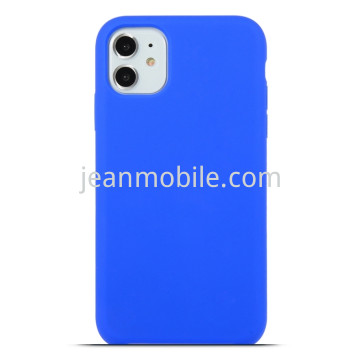 iPhone 11 Silicone Case Sapphire Blue