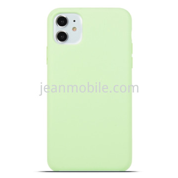 iPhone 11 Silicone Case Fluorescent Green