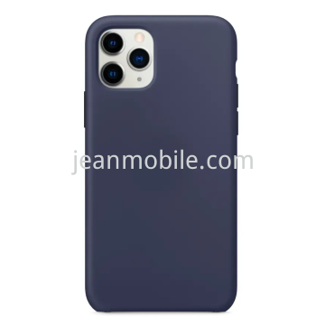 iPhone 11 Pro Silicone Case Blu Notte