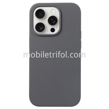 Compatibile iPhone 16 Pro Max 硅胶保护壳 碳灰黑