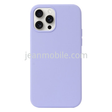Compatibile iPhone 15 Silicone Case Elegant purple
