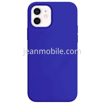 Compatibile iPhone 15 Silicone Case Sapphire Blue