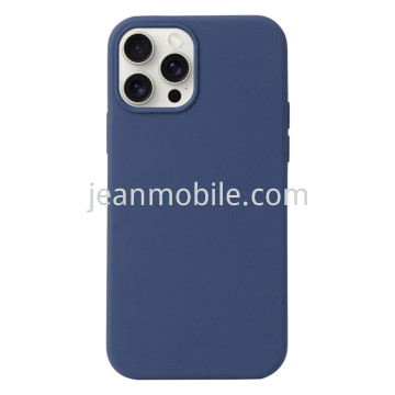 Compatibile iPhone 14 Plus  Silicone Case Blu Cobalto