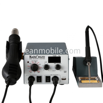 Kaisi 862D 2 in 1 Soldering Rework Station Digital Display OEM