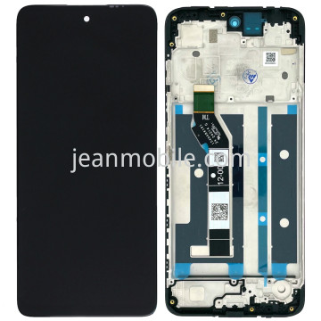 Motorola G05 2024 Lcd+Touch+Frame ORI Nero