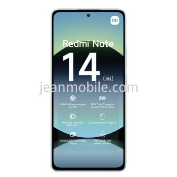 Redmi Note 14 5G Compatible TFT Lcd+Touch+Frame Green