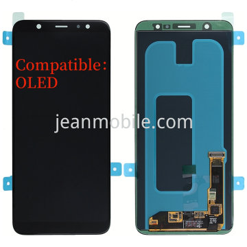 Samsung A605 A6 Plus 2018 OEM Oled LCD+Touch Nero