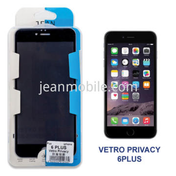 iPhone 6 Plus, iPhone 6s Plus Vetro Temperato Privacy Nero Blister