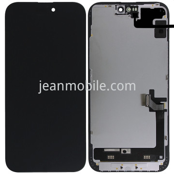 iPhone 15 Plus Display Smontato+Flex Sensore Diagnosticabile Grado A Nero