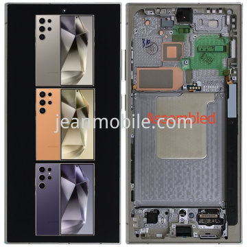 Samsung S24 Ultra S928 Service Pack Display (Assembled) Grey